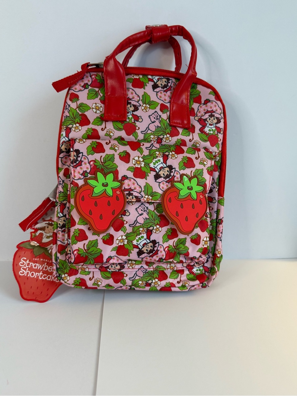 NEW With Tags Accessory Innovations Strawberry Shortcake 9” Mini Backpack